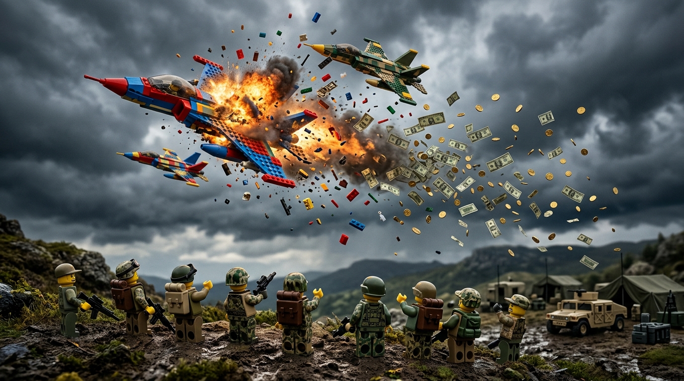 Иранская команда Explosive Media создаёт вирусные Lego-ролики о войне с помощью ИИ