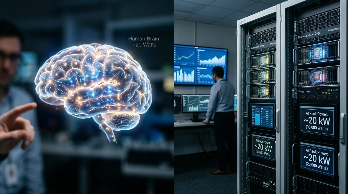 Por que o cérebro é centenas de milhões de vezes mais eficiente que GPT-4 e para onde vão os chips neuromórficos