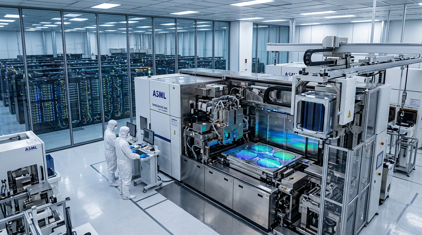 ASML ترفع توقعات المبيعات لعام 2026 وسط الطلب على شرائح ذكاء اصطناعي من Nvidia