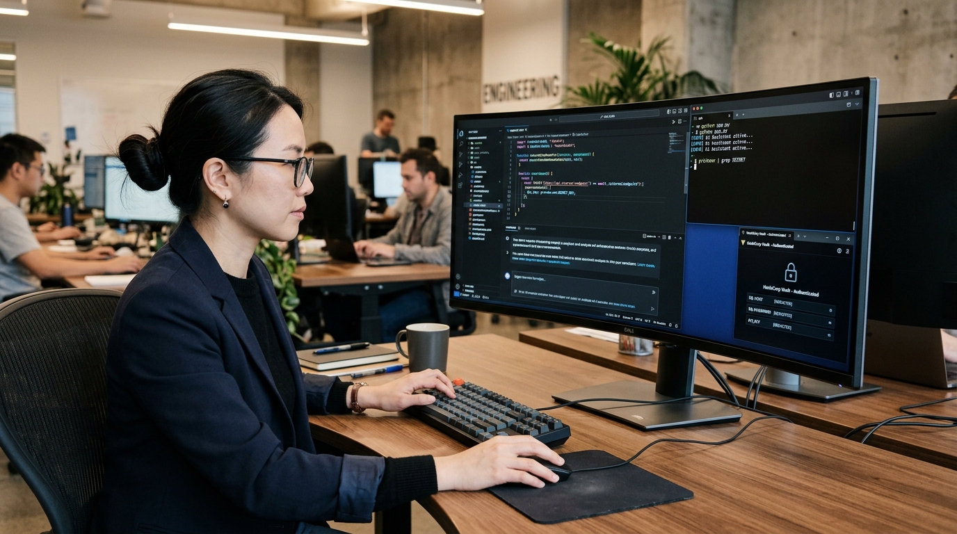 Yandex Code Assistant testado em gerenciamento de segredos e comparado com Cursor