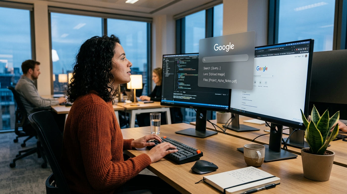 Google a lancé une application de bureau pour Windows avec un accès rapide à Gemini et Lens