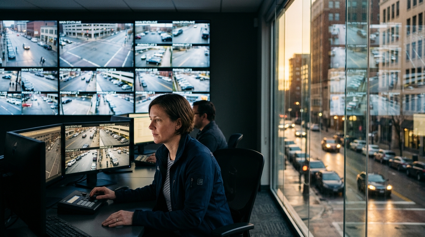 Falcon Tech a montré comment le système de surveillance vidéo pour Moscou est né du contrôle du stationnement