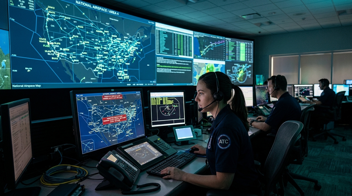 بالانتير وثاليس و Air Space Intelligence تتنافس على عقد ذكاء اصطناعي من FAA لإدارة المجال الجوي