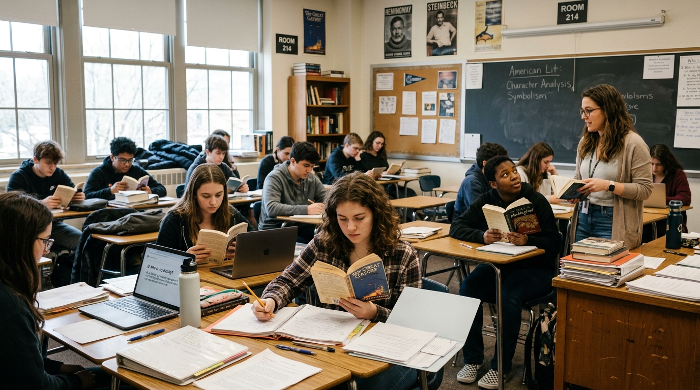 The Guardian : un enseignant en début de carrière raconte comment les chatbots transforment les cours de littérature