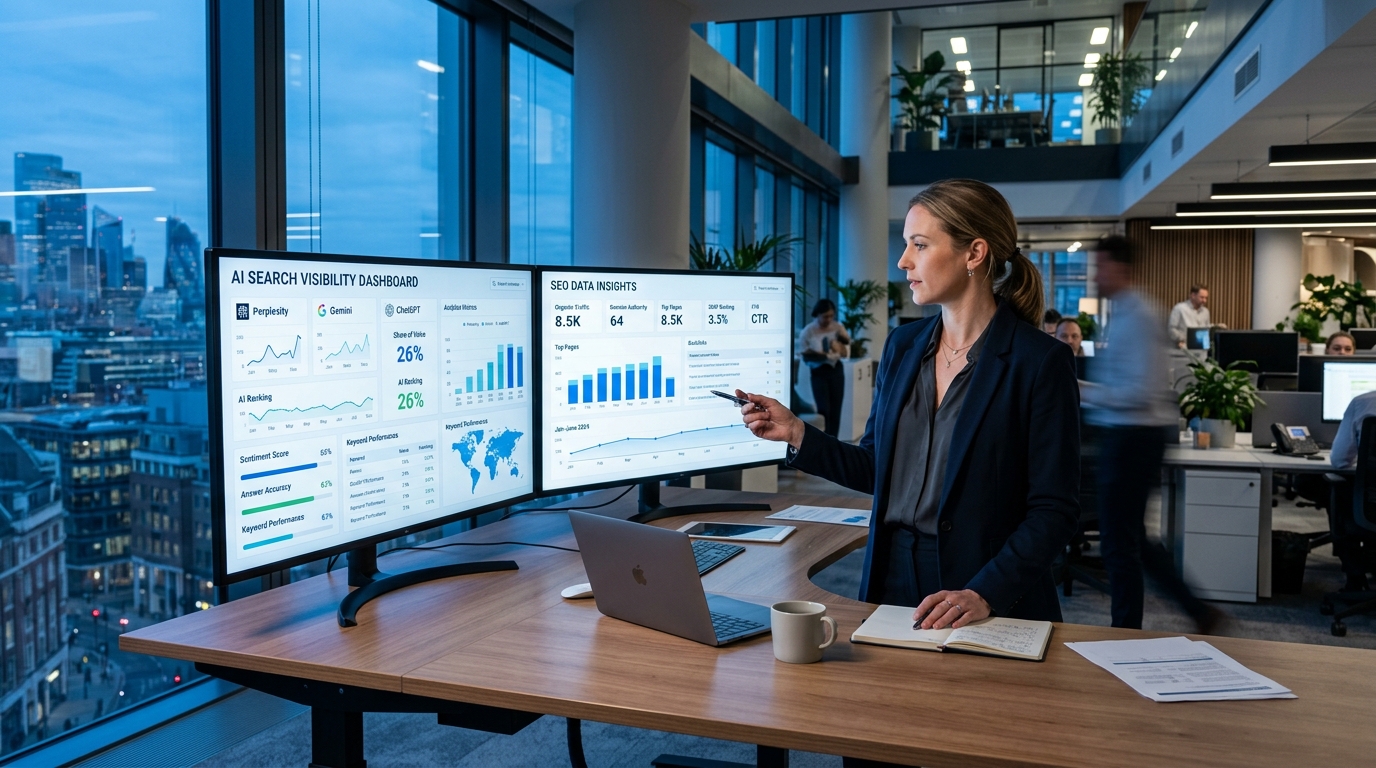 Semrush تطلق إطار عمل لقياس ظهور العلامة التجارية في البحث بالذكاء الاصطناعي