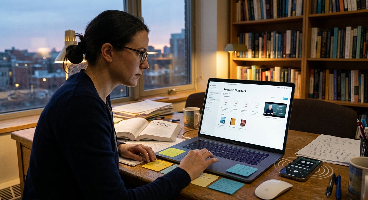 Google NotebookLM за пять минут можно превратить в личного наставника по любой теме