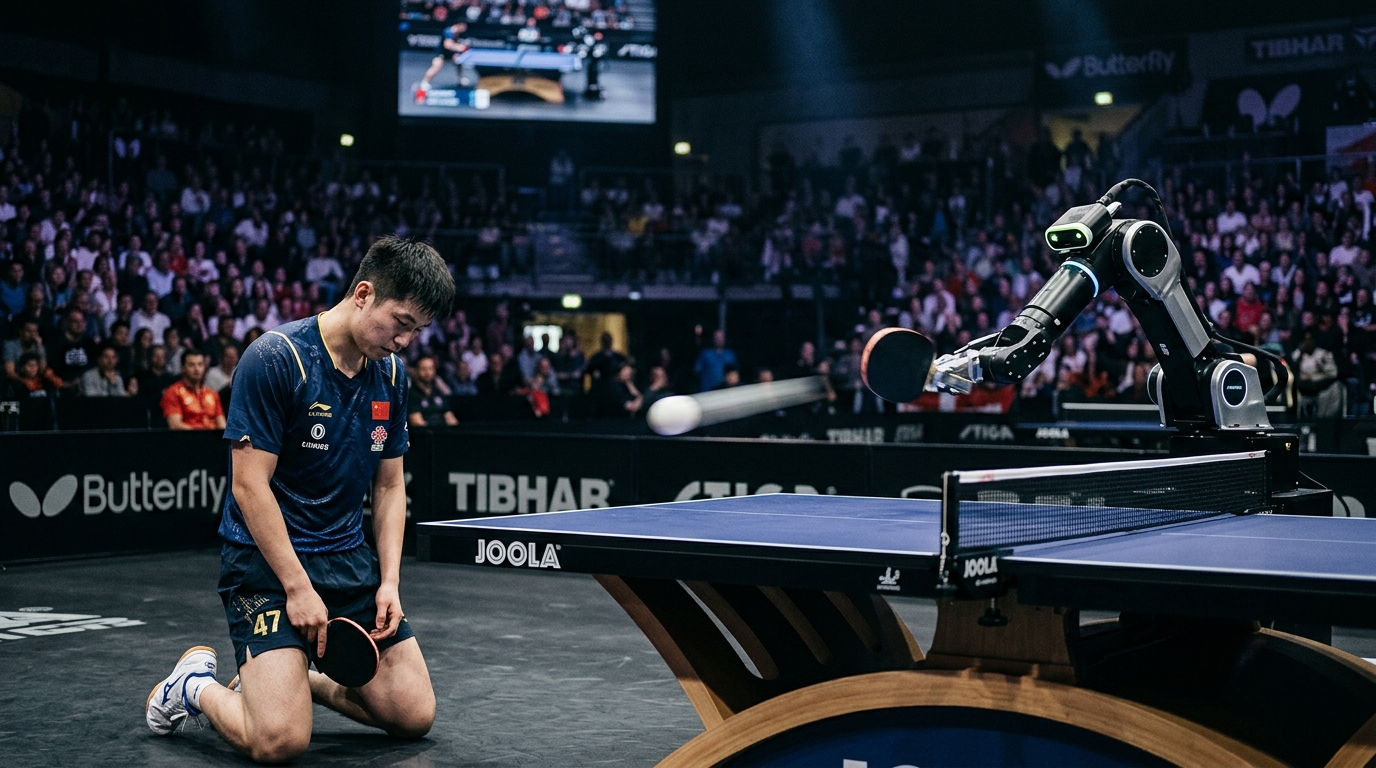 Sony AI : le robot Ace vainc des joueurs de tennis de table d'élite selon les règles officielles