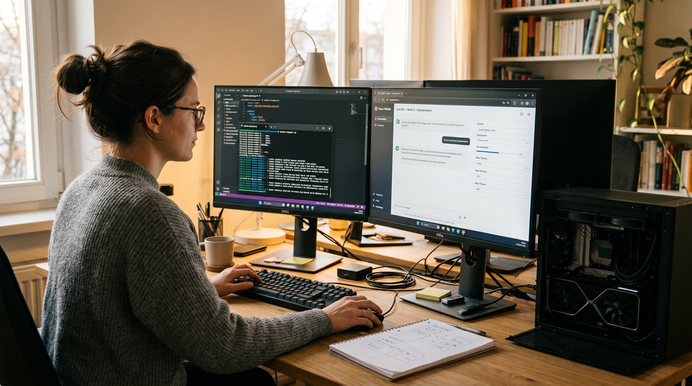 Open WebUI и llama.cpp: как настроить локальный веб-поиск с Qwen и Docker на Windows