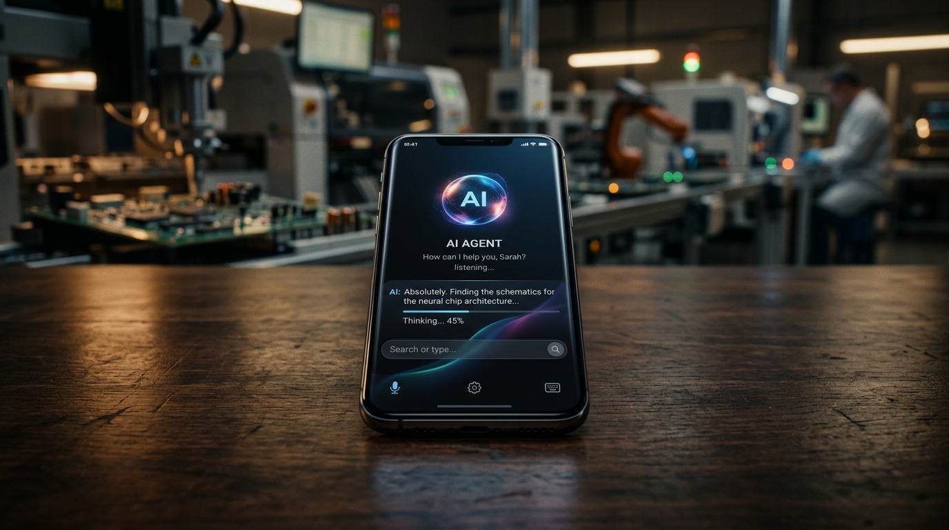 OpenAI وQualcomm يحضران هاتفاً ذكياً بتقنية الذكاء الاصطناعي، حيث قد تحل الوكلاء محل التطبيقات التقليدية