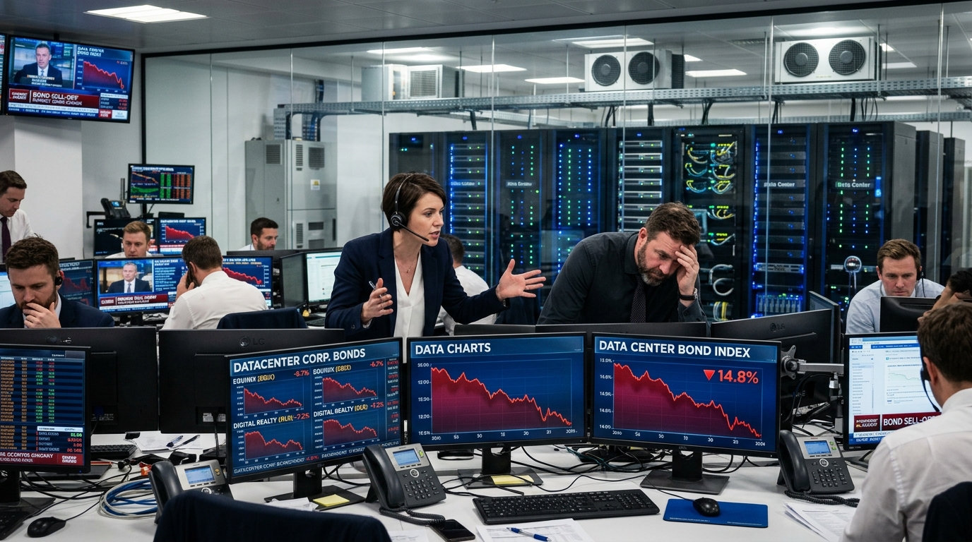 US Data Center Bonds Decline After Warning Signal on OpenAI Growth