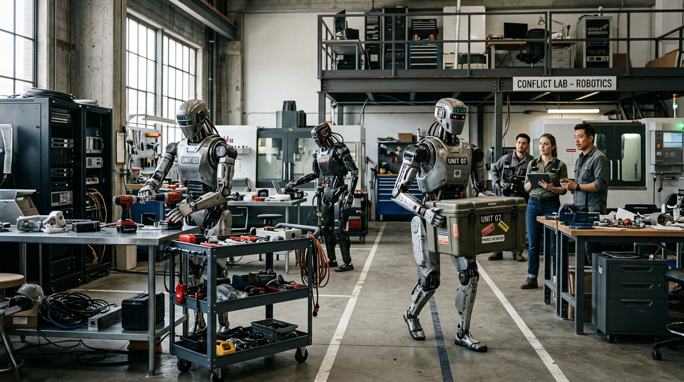 Bloomberg Tech: por que robôs humanoides estão se tornando a principal fronteira para IA
