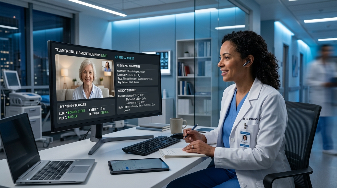 Google DeepMind Presentó Sistema AI co-clinician para Médicos y Telemedicina