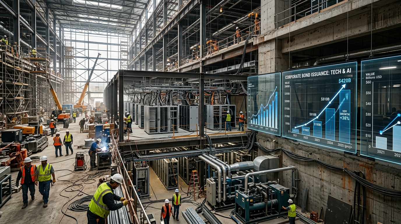 Amazon, Google y Meta aumentan deuda para la nueva carrera de infraestructura de IA
