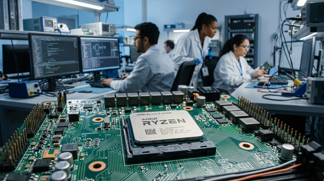 AMD взлетает на волне спроса на AI-чипы