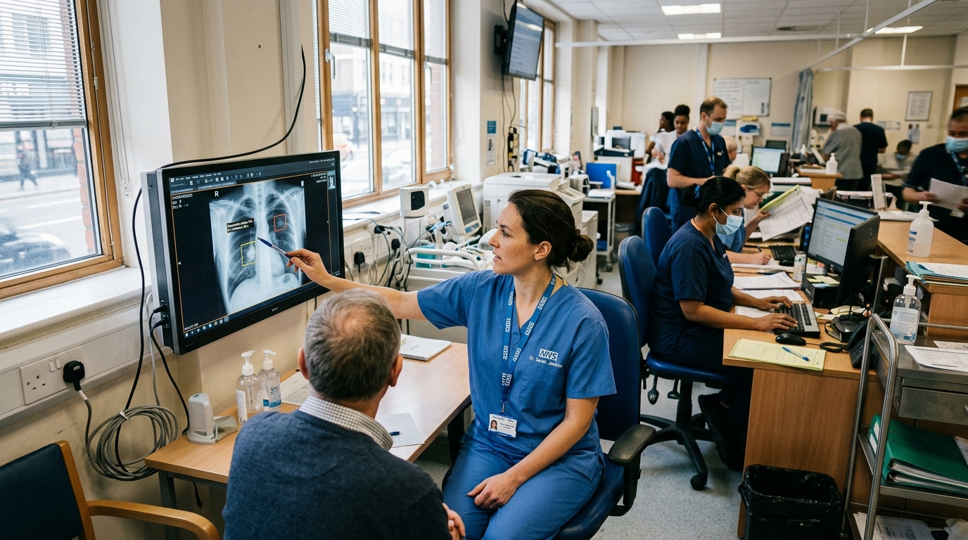 NHS uses AI to reduce waiting lists and ease pressure on doctors