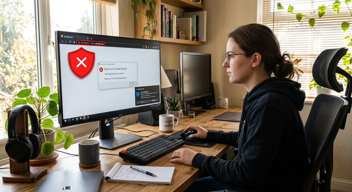 Scammers distribute fake Claude installers with malware