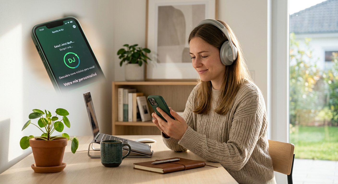 قامت Spotify بتوطين AI DJ لفرنسا وألمانيا وإيطاليا والبرازيل