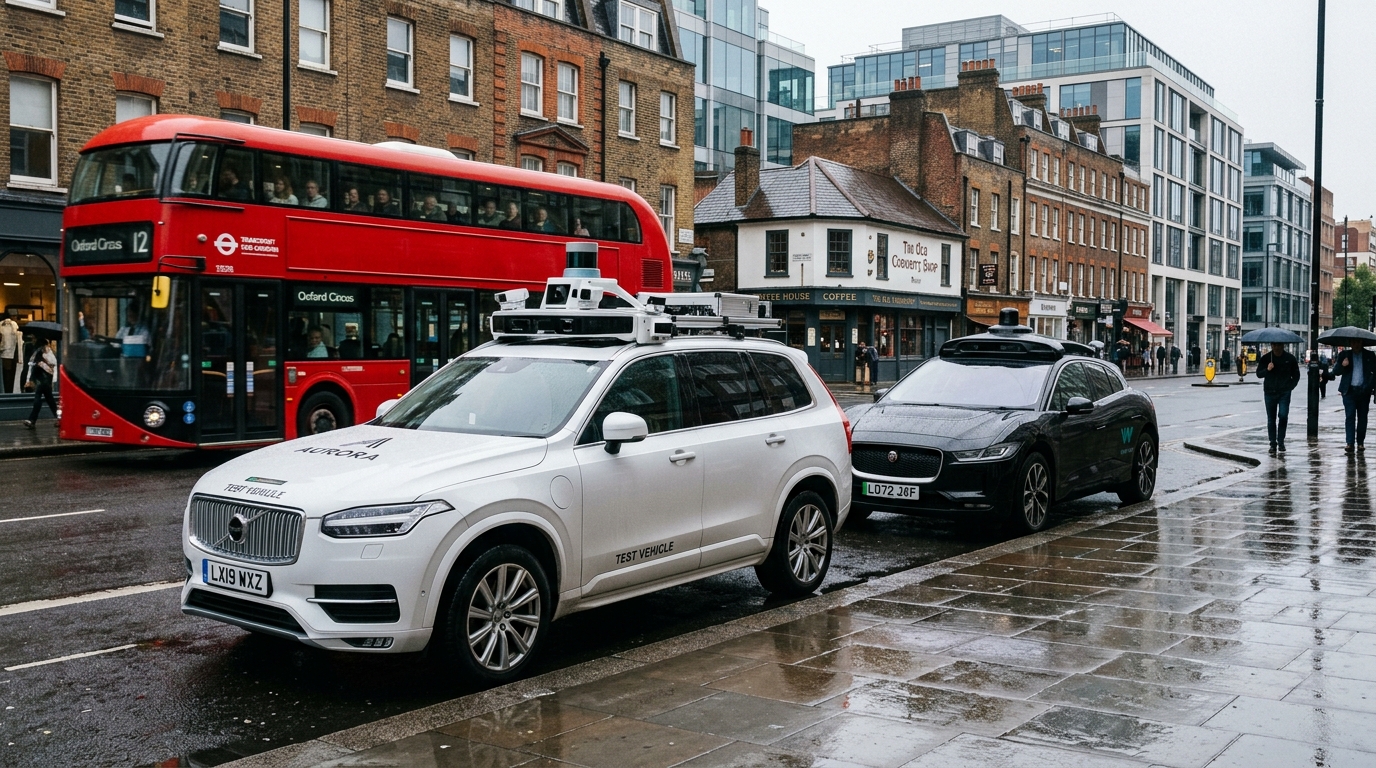 Waymo и Wayve запустили беспилотные такси в Лондоне с разными подходами