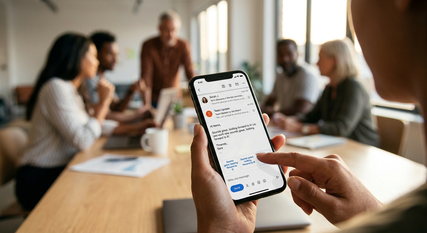 أضاف Gmail مساعد AI إلى تطبيقاته المحمولة مع التكيف مع أسلوب الكتابة