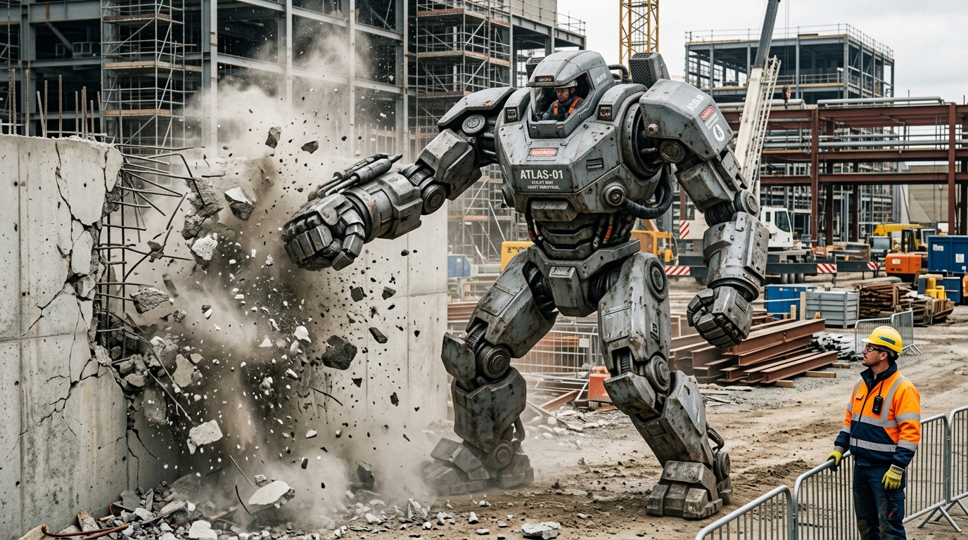 Unitree GD01 — robot mecha gigante disponible para compra comercial