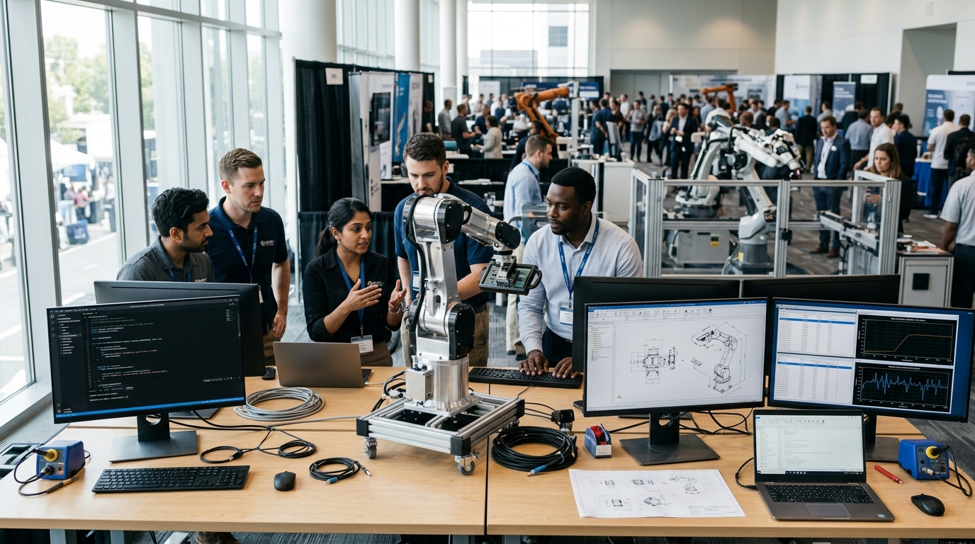 Physical AI Expo chega ao Silicon Valley: robôs e sistemas autônomos em foco