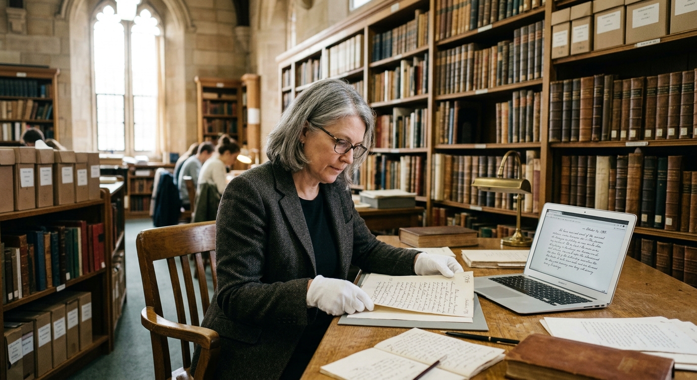 GPT-4 aide les archivistes à transcrire des documents manuscrits 50 fois plus vite