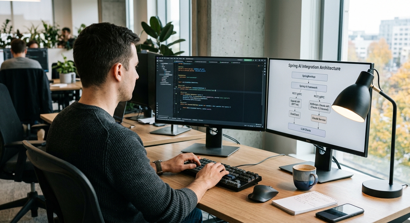 Spring AI made it easier to integrate Java applications with Claude and other LLM providers