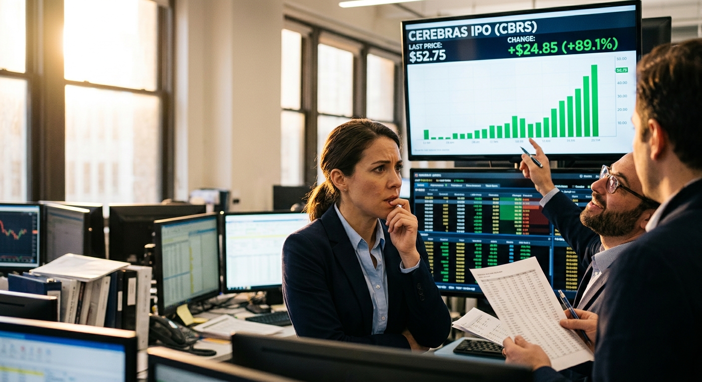 Cerebras raised $5.55 billion in the year's biggest IPO