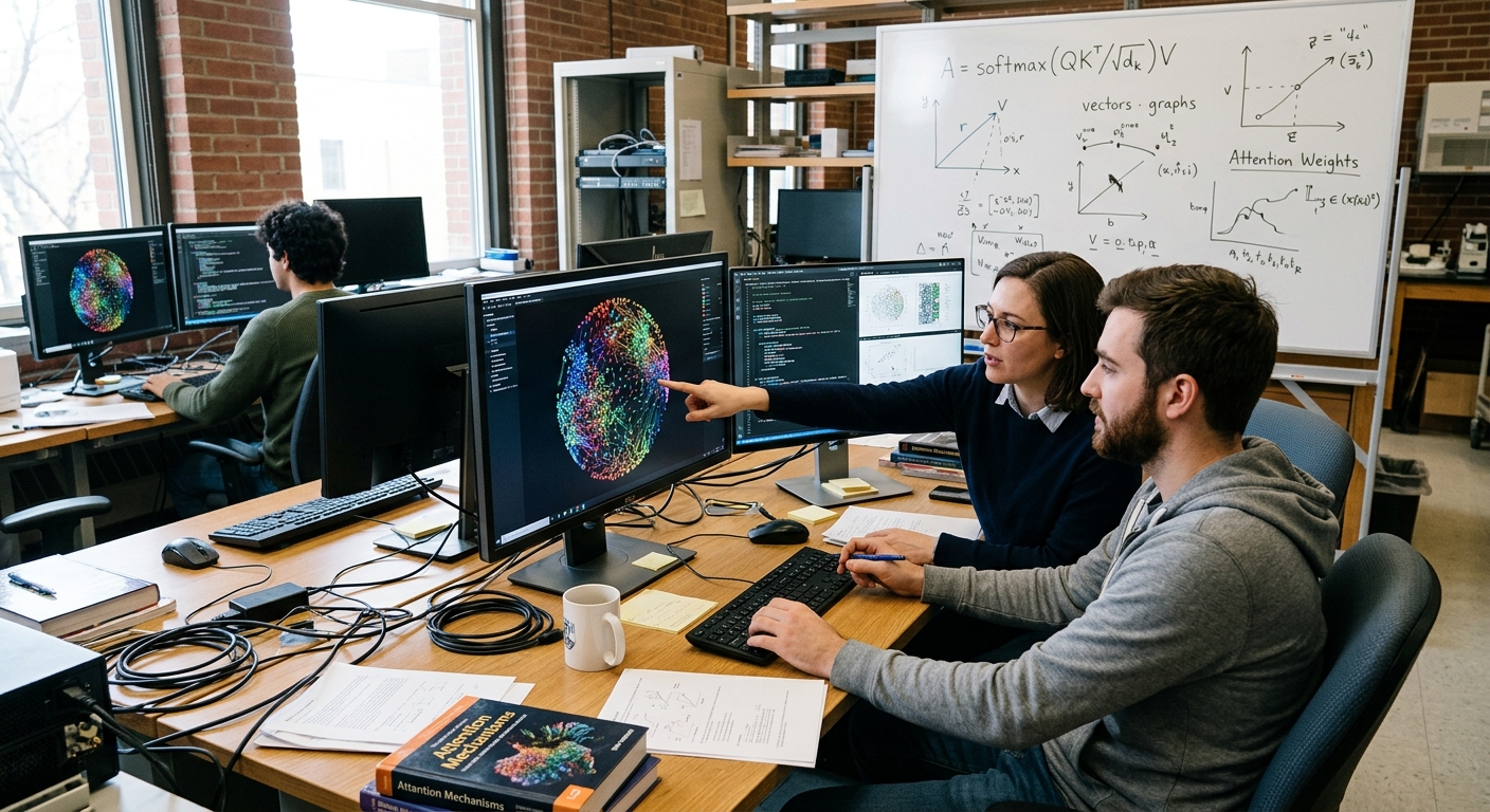The geometry of attention: how QK Norm teaches the model to understand meaning