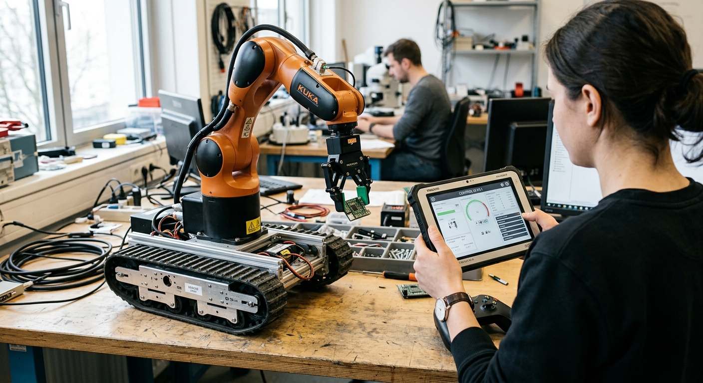 Robot with Google LLM: how a 270M-parameter model was trained to control movement