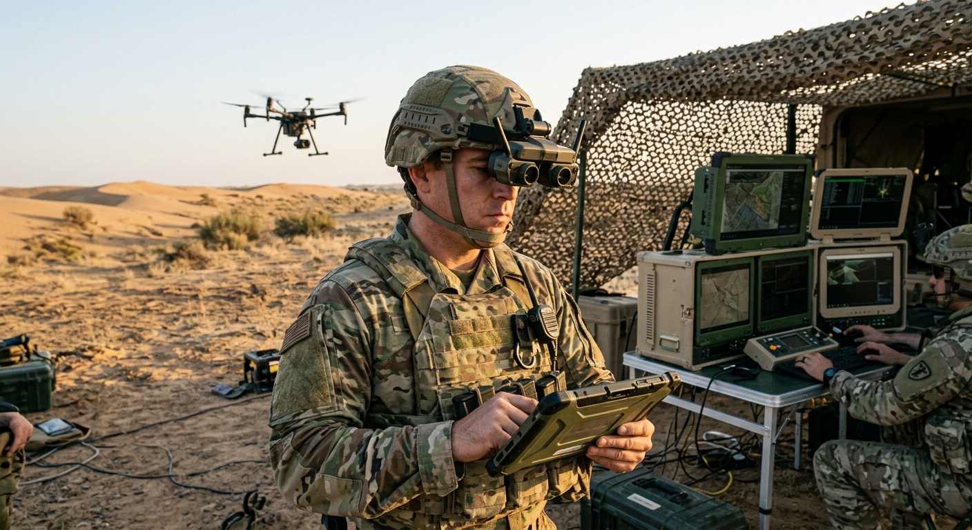 Anduril и Meta разрабатывают AR-очки для управления военными дронами