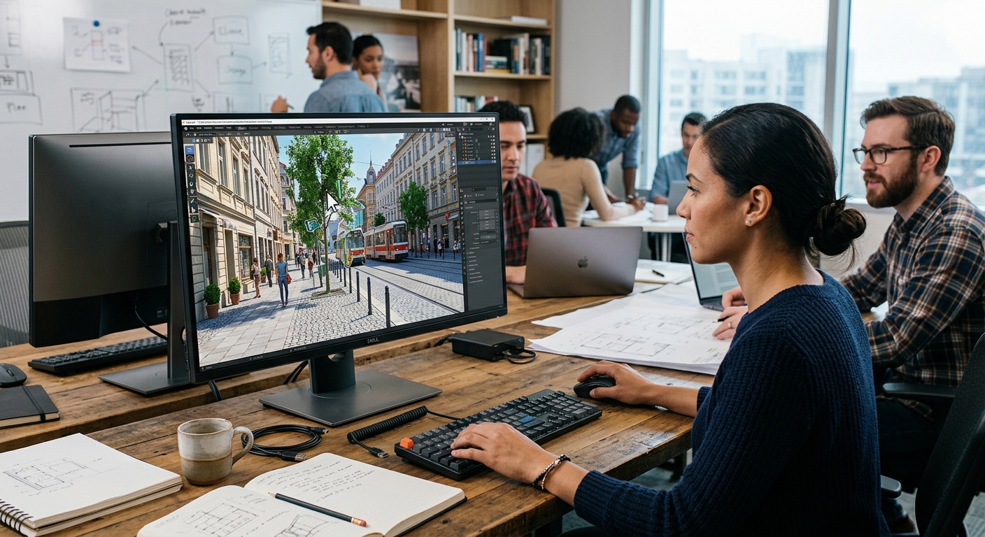 Google actualizó Project Genie para crear mundos 3D a partir de Street View