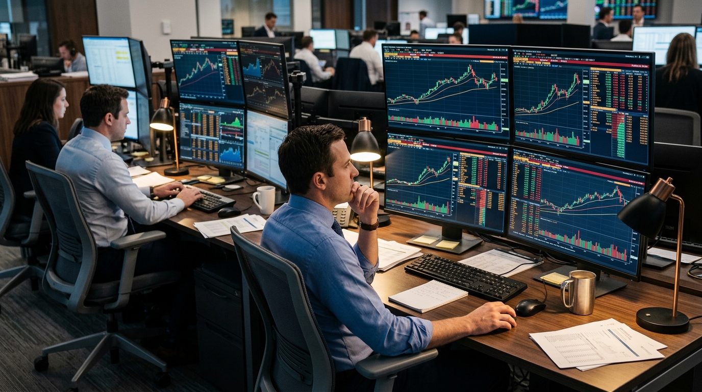AI Toma Control del Mercado de Valores, Dificultando el Trabajo de los Gerentes Activos
