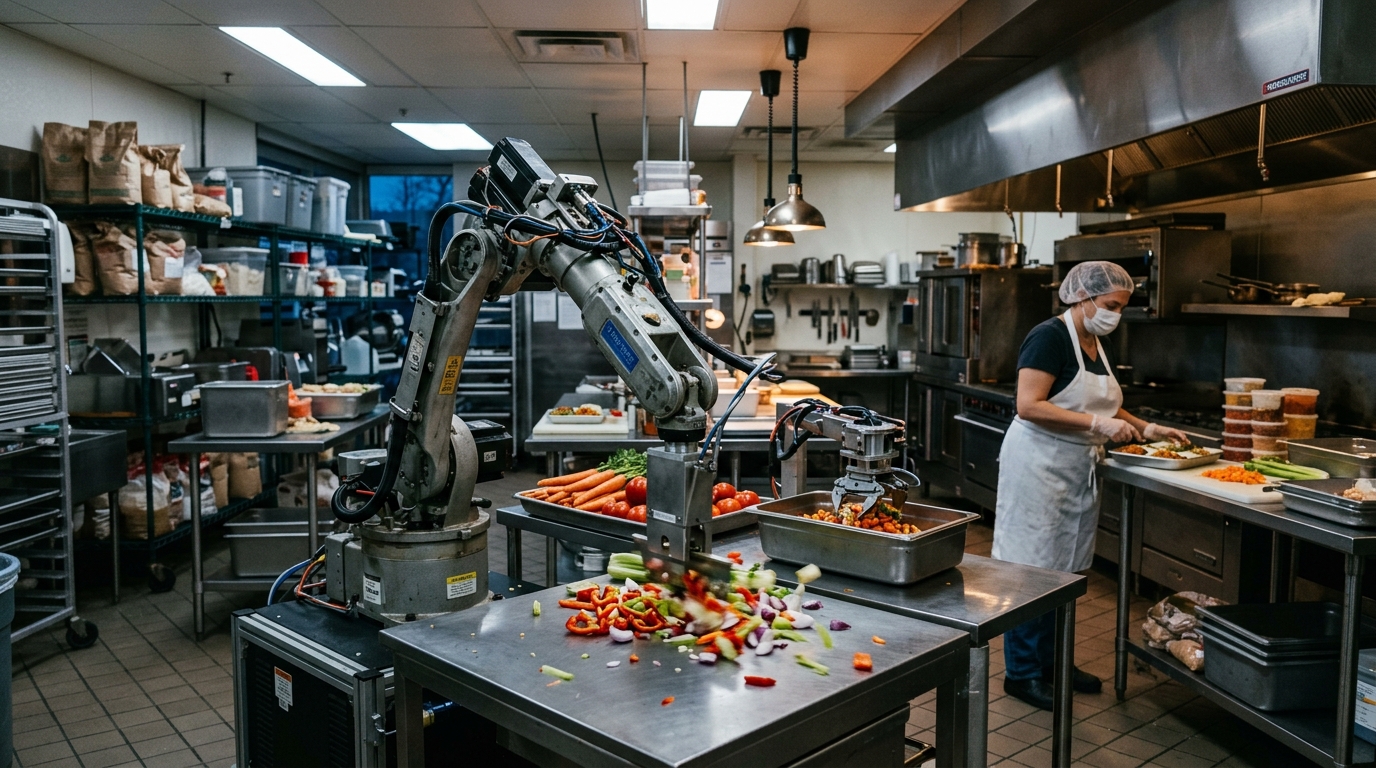 Un robot remplace les bénévoles : comment une organisation à but non lucratif prépare les repas à San Francisco