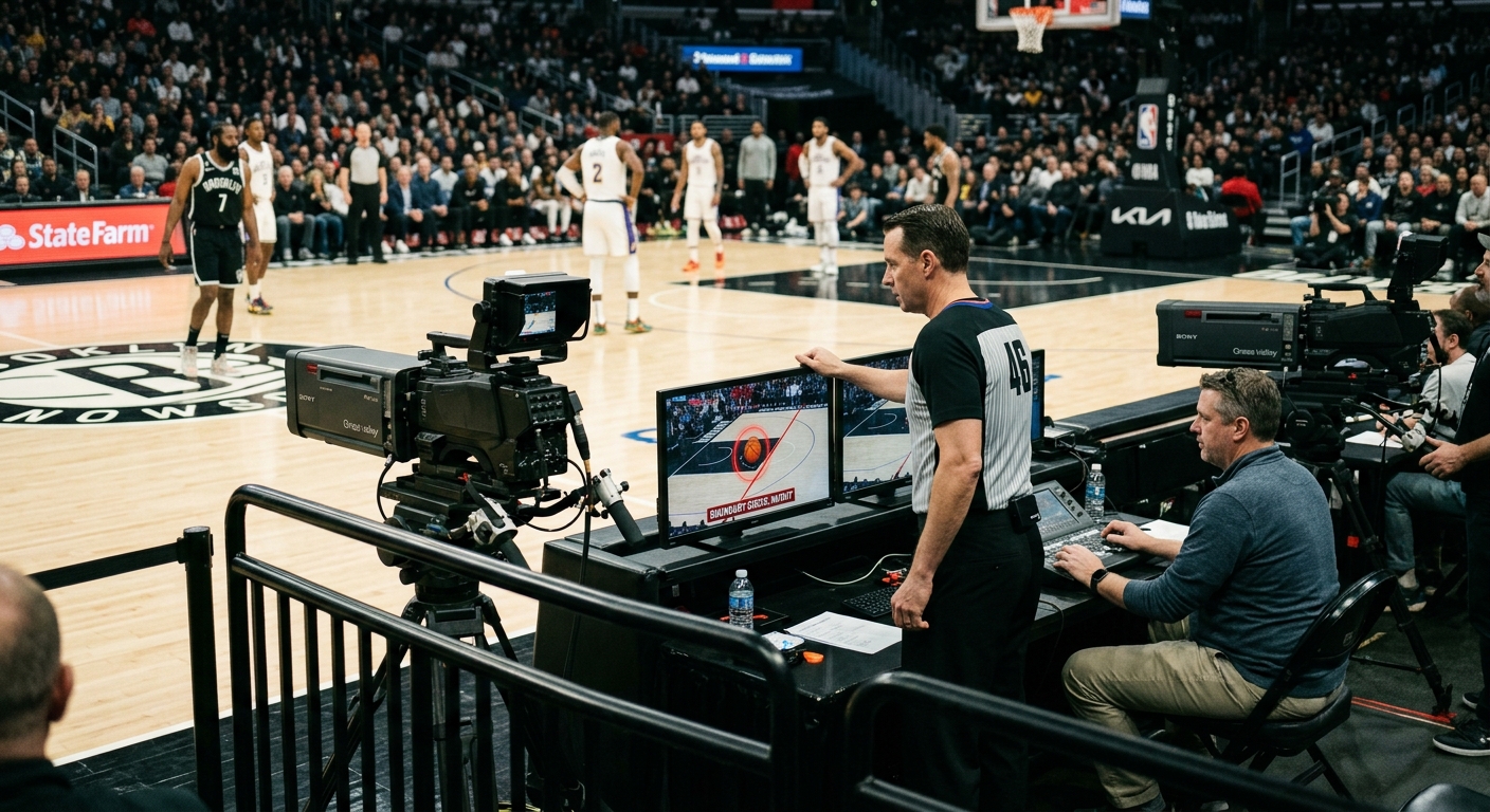 دوري NBA يخطط لتطبيق الذكاء الاصطناعي للكشف التلقائي عن الكرات الخارجة