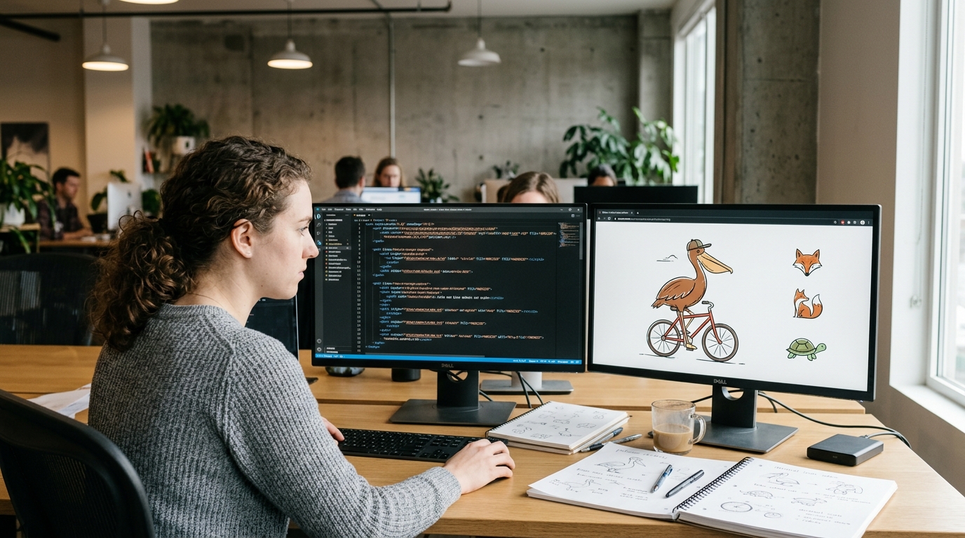 Pelicanos em Bicicletas: o Teste Estranho de Simon Willison para LLMs