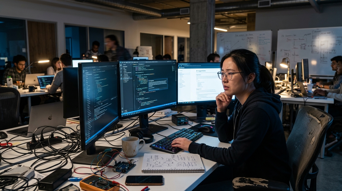 Programmers dependent on AI: speed over quality