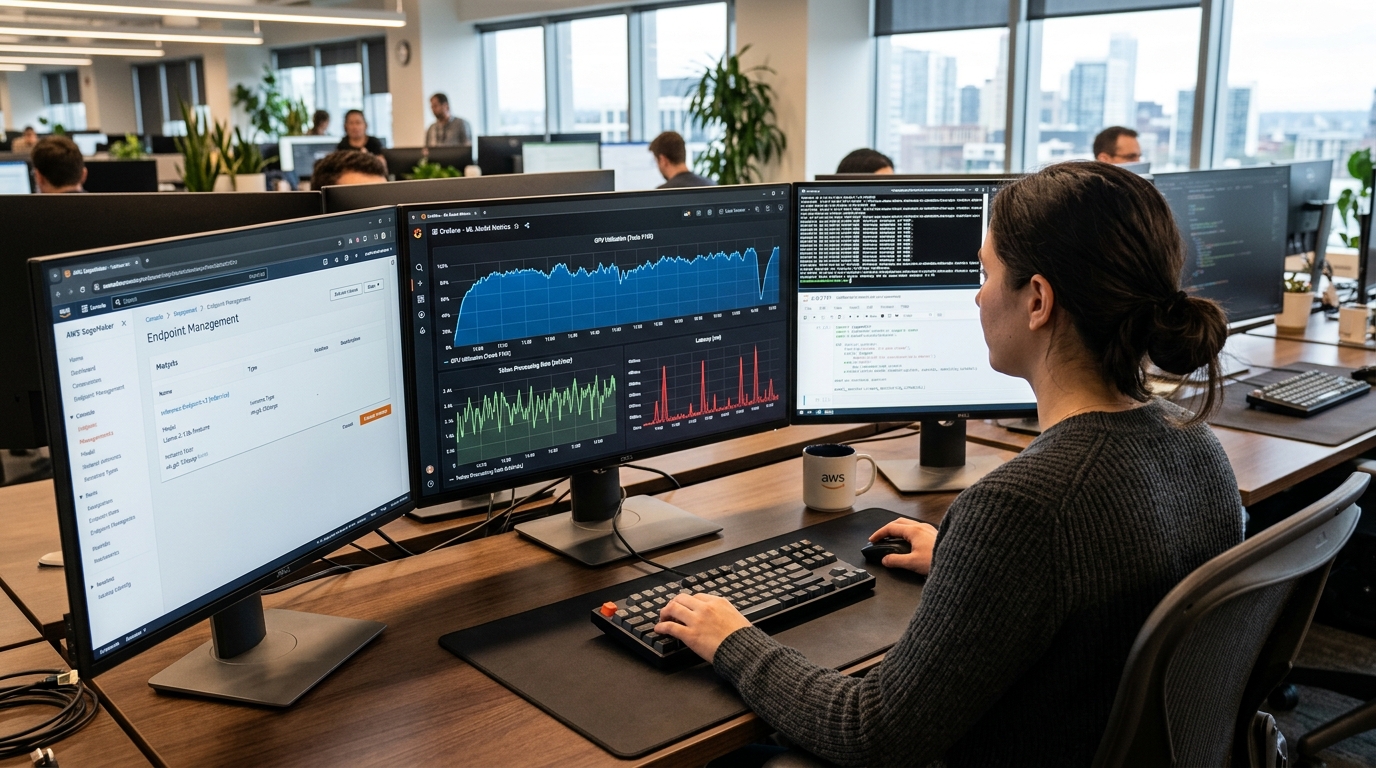 AWS SageMaker añade monitoreo completo de modelos LLM en producción