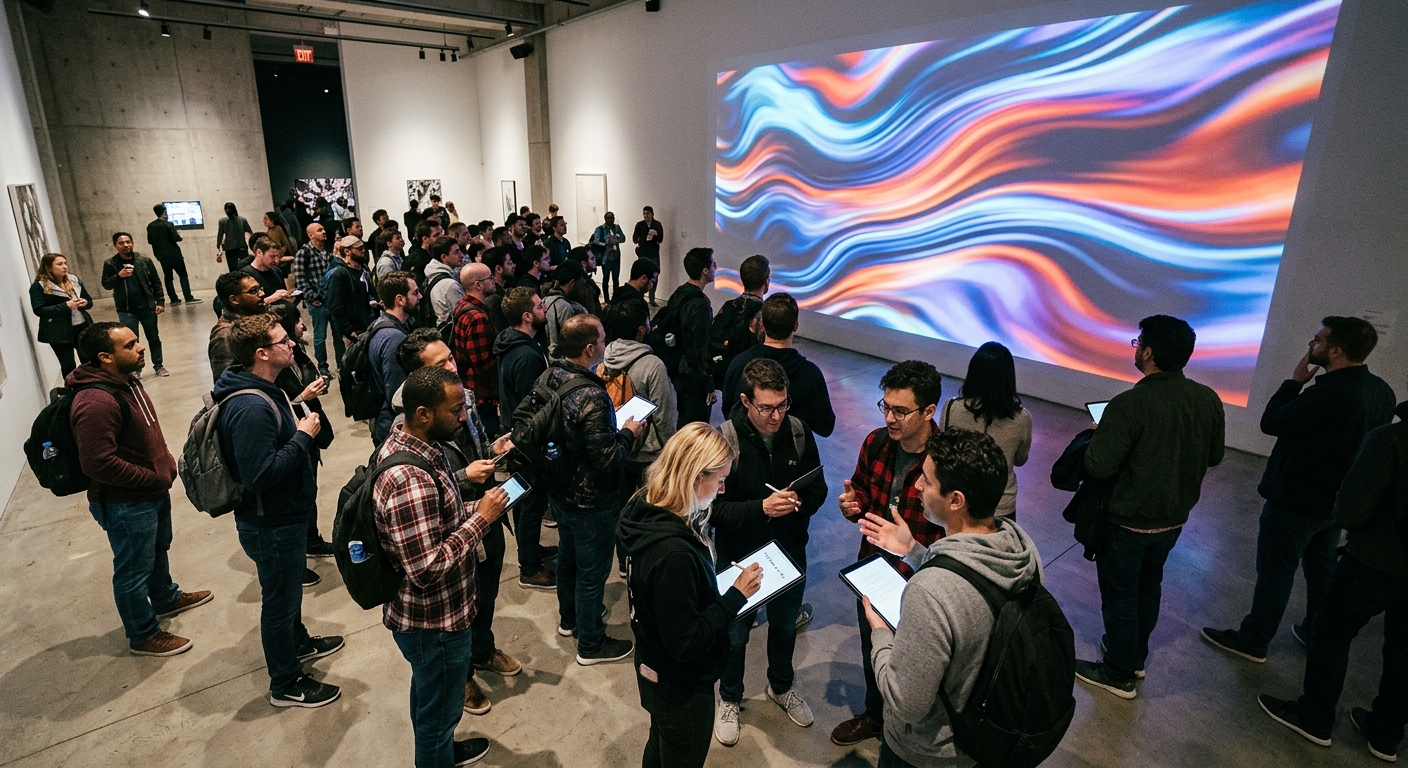 Vibecon في نيويورك: عندما يصبح فن AI الحدث الأبرز في مؤتمر تقني