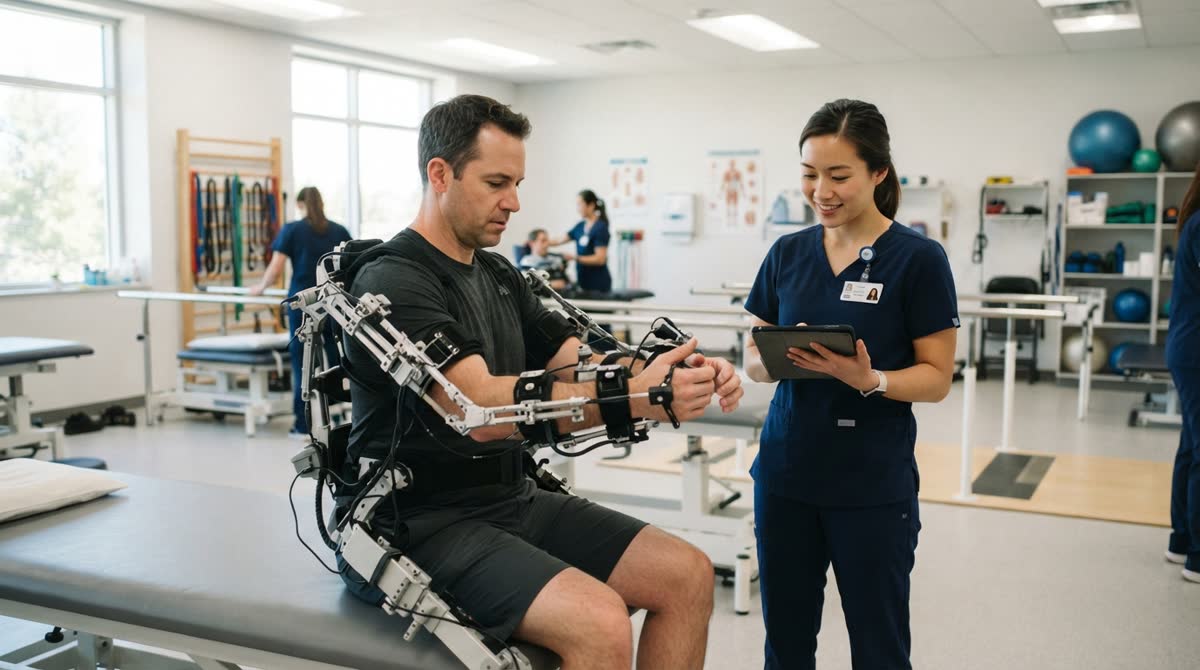 Científicos Rusos Desarrollan un Algoritmo Seguro para Exoesqueletos de Rehabilitación