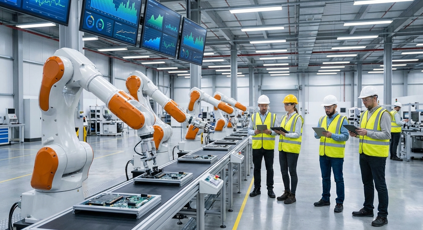 IA penetra em 70% das principais fábricas inteligentes da China