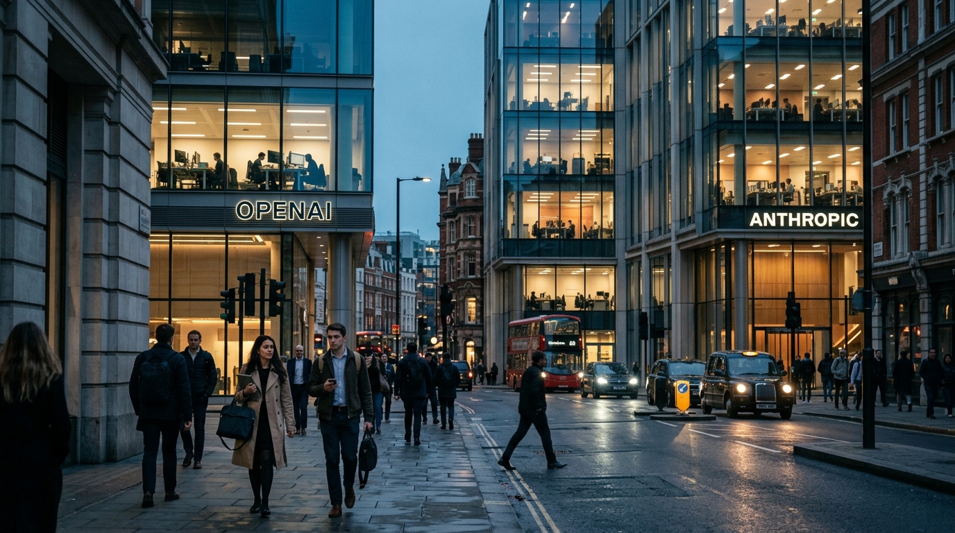 American AI Giants Capture London, Crushing Local Startups