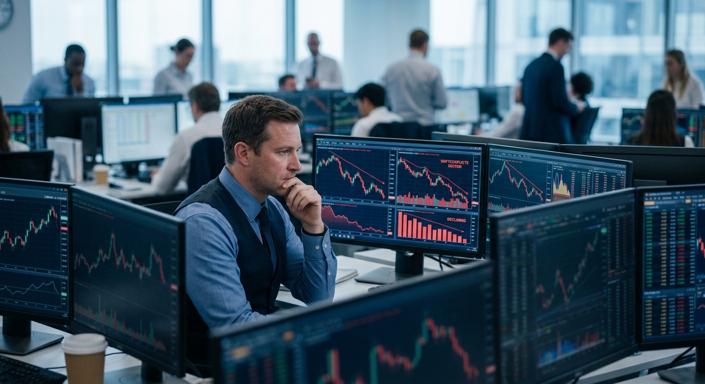 Software Stocks Decline: Investors Prepare for Further Falls Amid AI Threats
