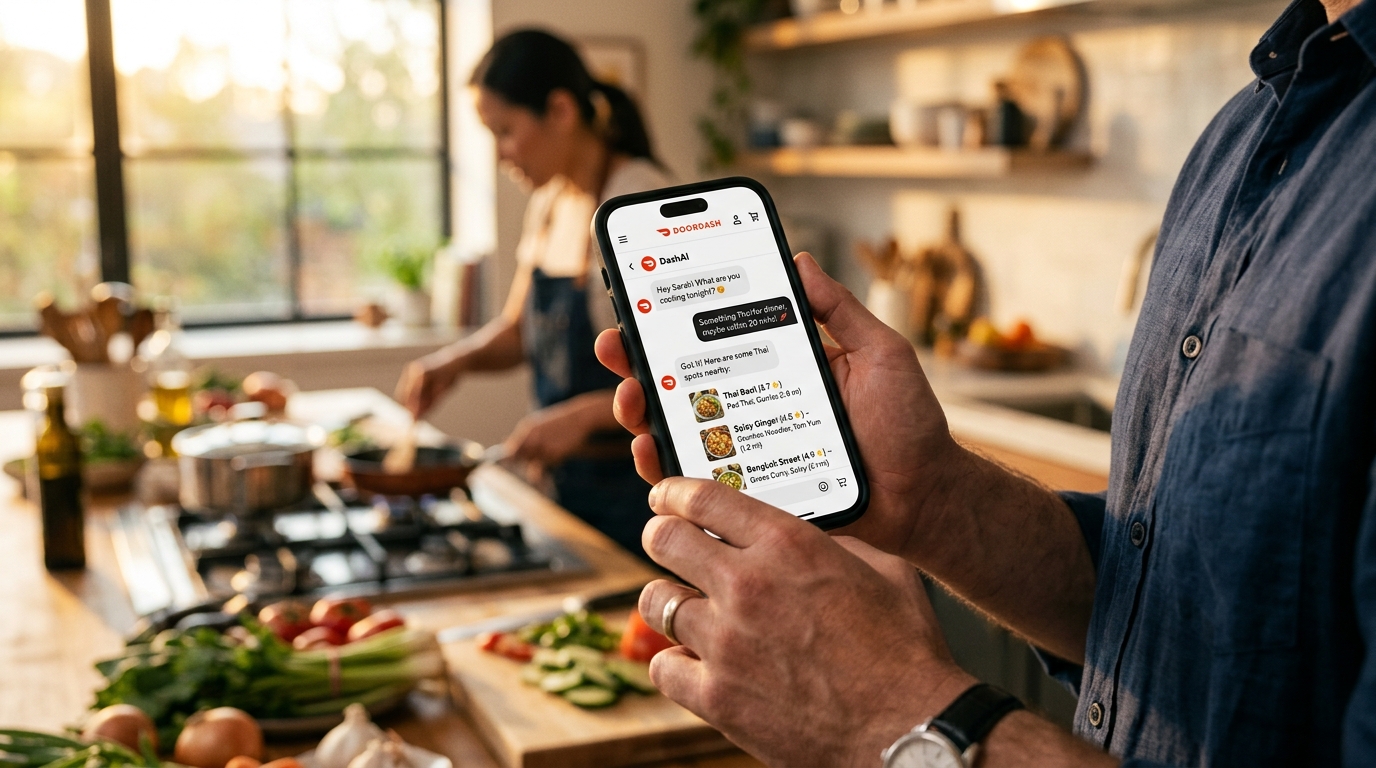DoorDash Integrated AI Chatbot into Its Ordering and Booking App