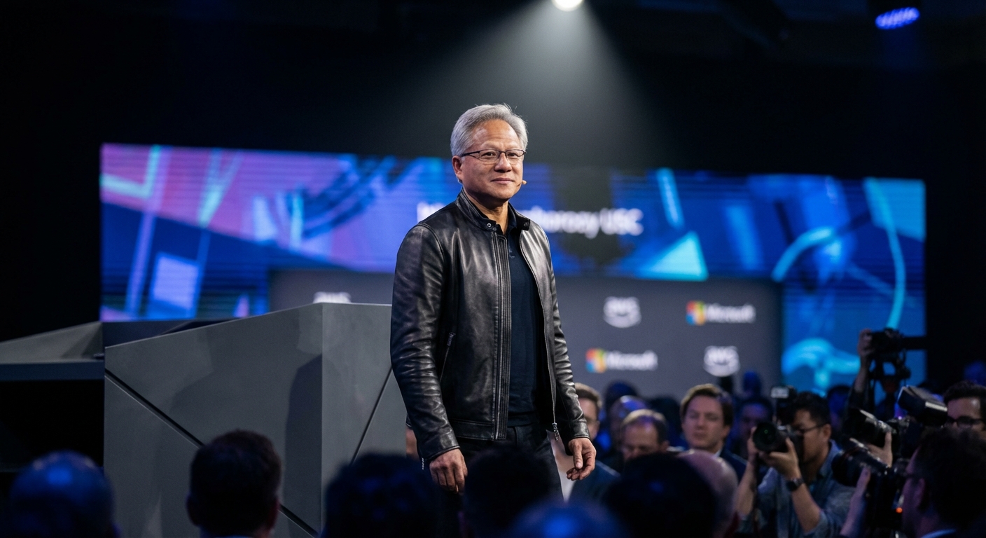 Nvidia و OpenAI: يذكرنا Huang بمن يأمر الموسيقى فعلاً