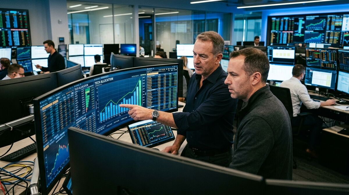 Columbia Threadneedle: технологические акции продолжат ралли на фоне ускорения ИИ-расходов