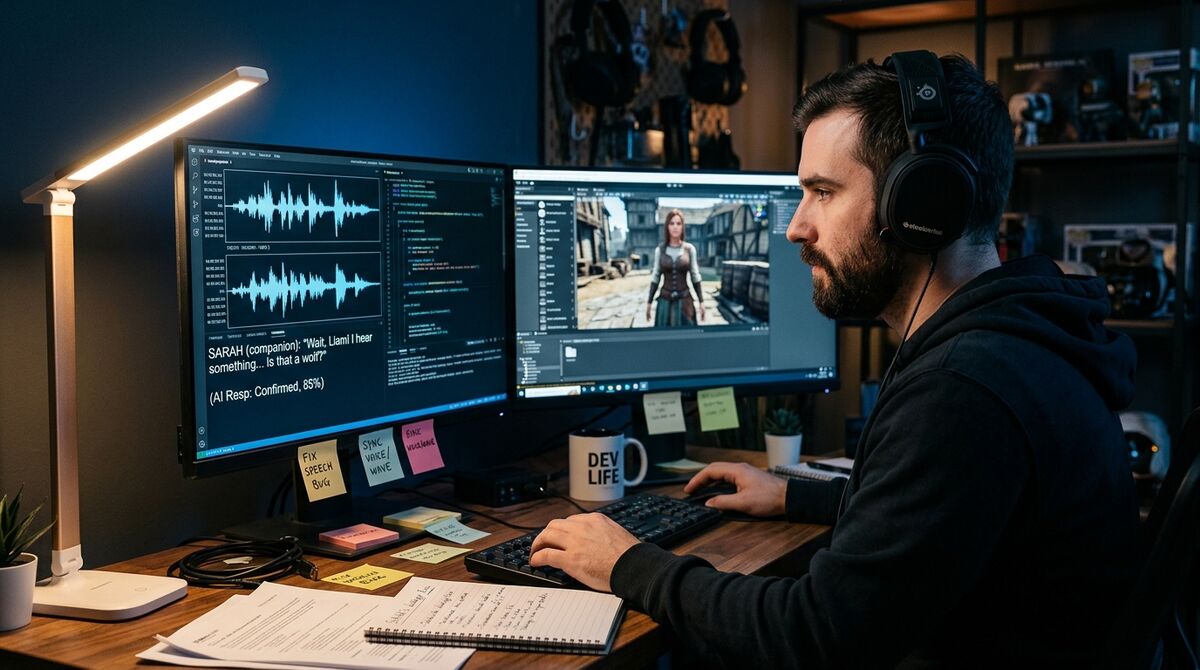 KRAFTON integrated Ally, a voice AI teammate based on NVIDIA ACE, into PUBG