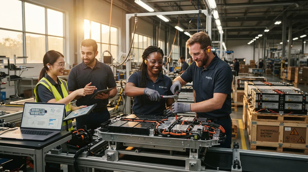 Honda commence la production de batteries pour les data centers dans son ancienne usine de vehicules electriques