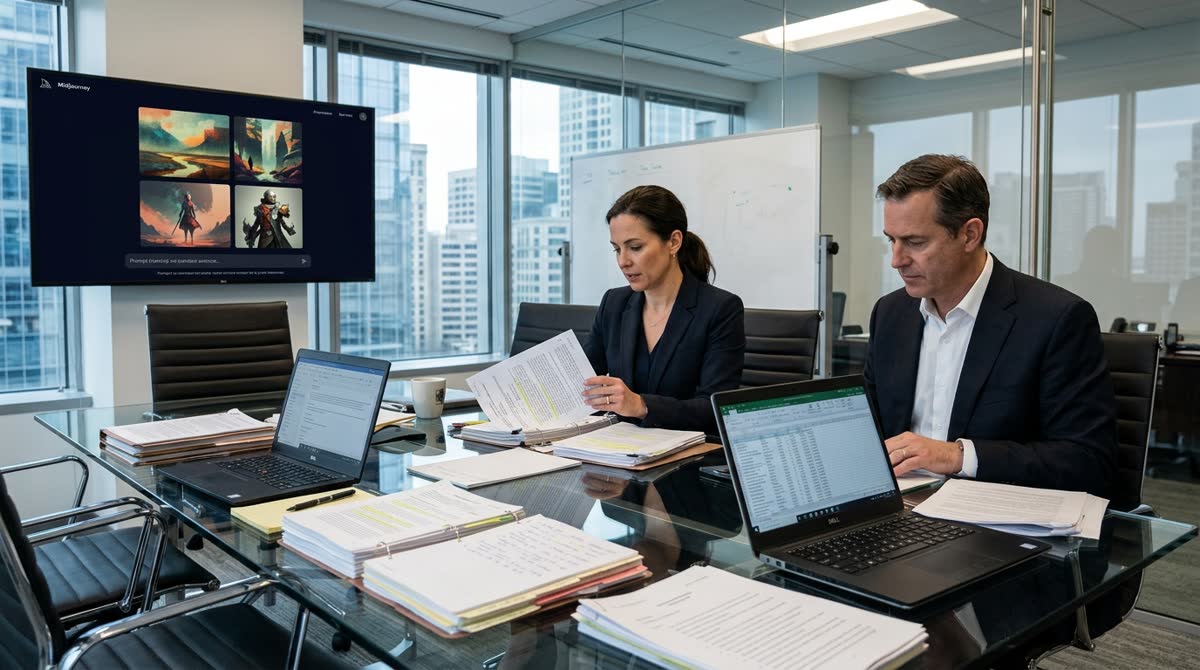 Midjourney exige que estúdios de Hollywood divulguem detalhes do uso de IA em tribunal