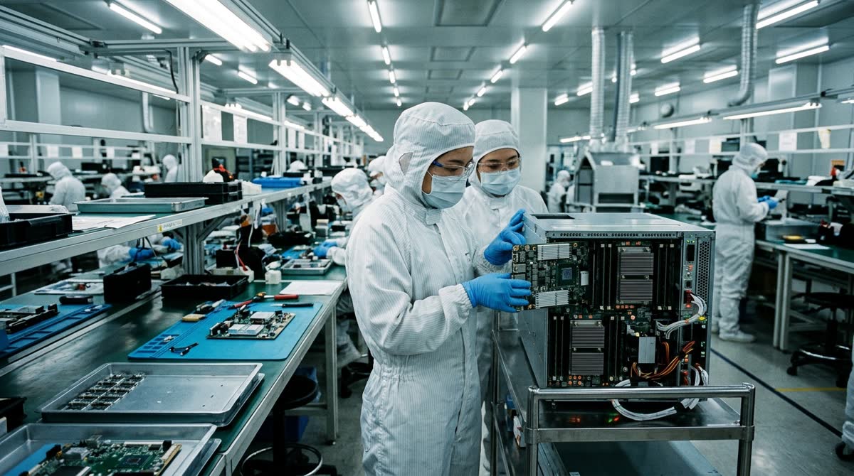Hon Hai reporta crecimiento de ventas del 40%: ensambladora de servidores de Nvidia se beneficia de la demanda de IA